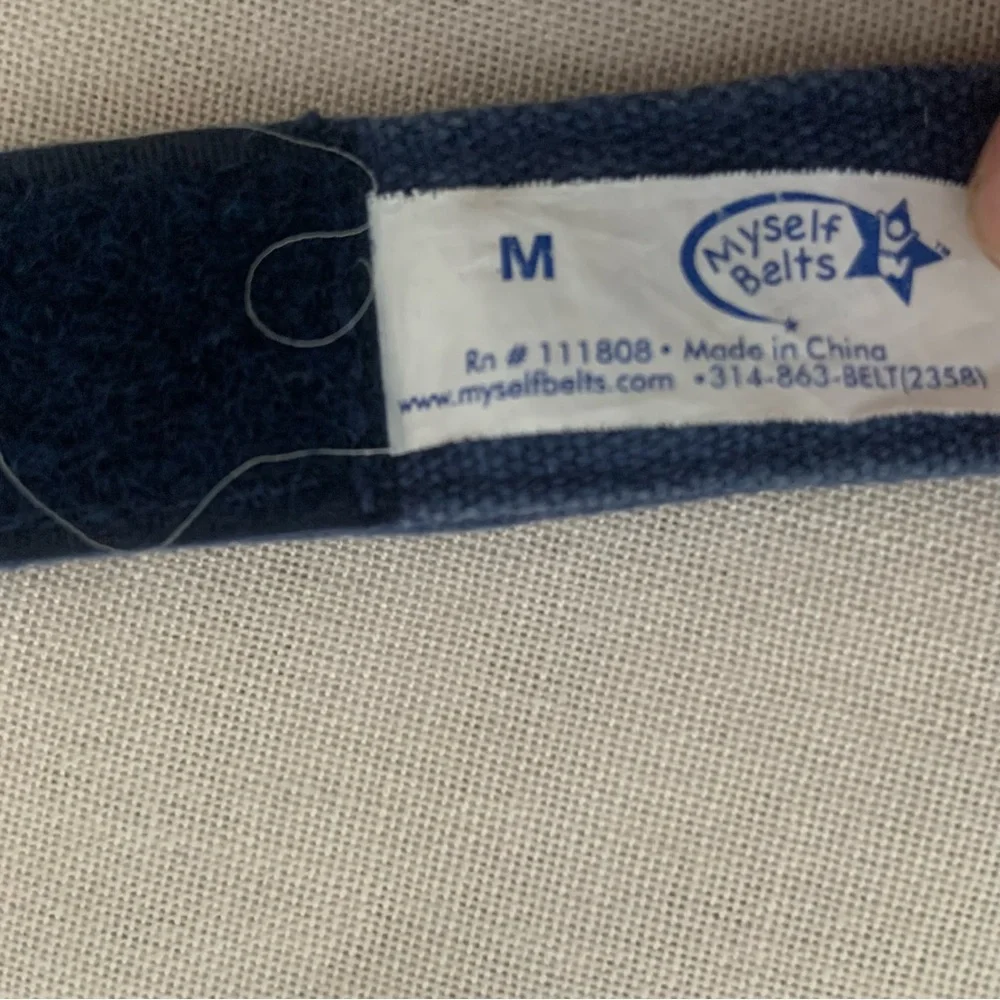 Myself Belts Toddler Velcro Sports Themed Belt